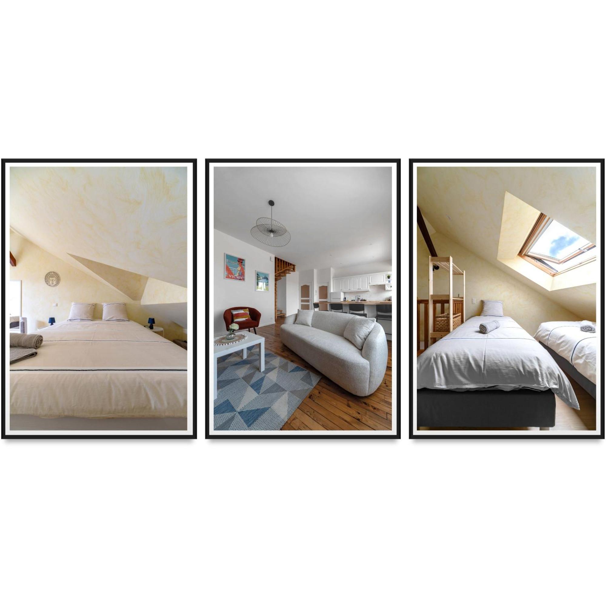 Le Grenet - Appartement Design En Duplex Vichy Eksteriør billede